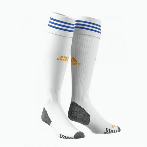 chaussettes homme domicile real madrid 2021 2022 blanc