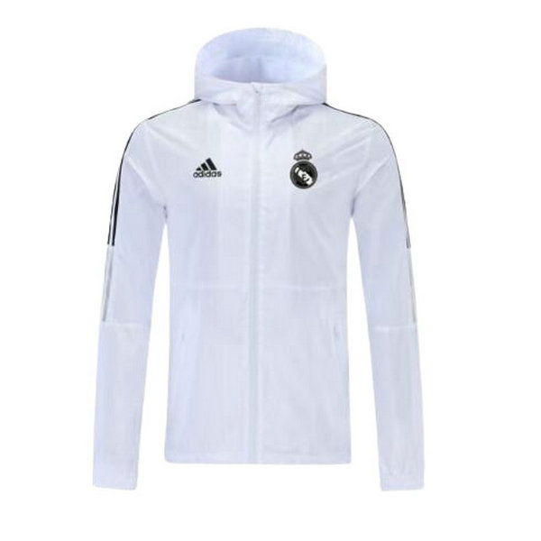 coupe-vent homme moda real madrid 2021 2022 blanc