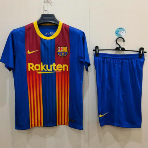ensemble maillot homme 4th fc barcelone 2020-2021