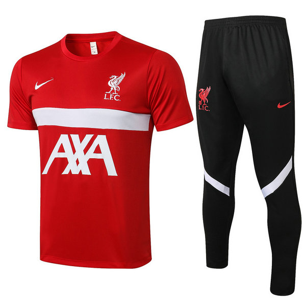formation homme ensemble moda liverpool 2021 2022 rouge