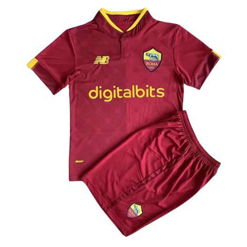 maillot enfant domicile as rome 2022-2023