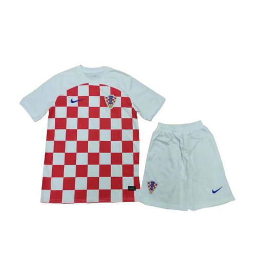 maillot enfant domicile croatie 2022-2023