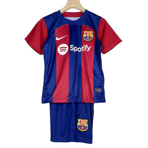 maillot enfant domicile fc barcelone 2023-2024
