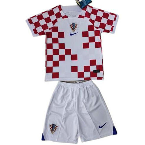 maillot enfants domicile croatie 2022
