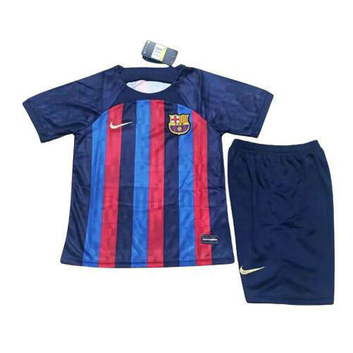 maillot enfants domicile fc barcelone 2022-2023