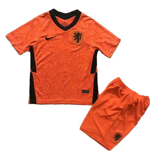 maillot enfants domicile pays-bas 2020-2021 orange