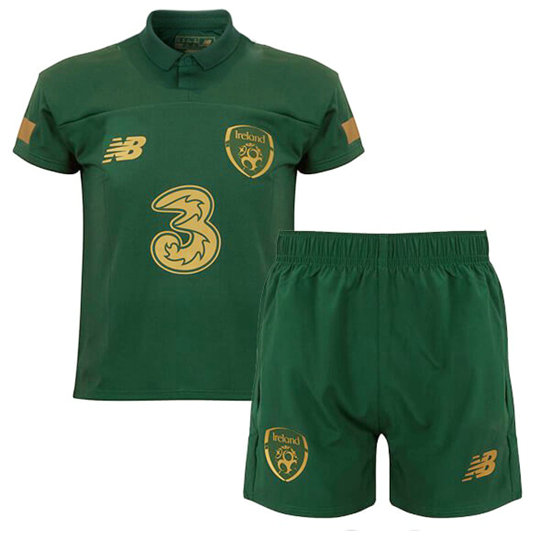 maillot enfants domicile république d'irlande 2020-2021 vert