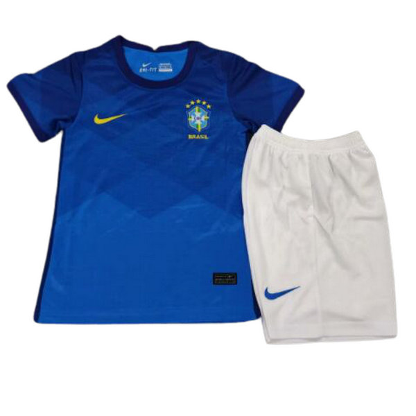 maillot enfants exterieur brésil 2020 bleu