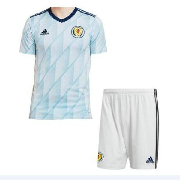 maillot enfants exterieur Écosse 2021 2022 bleu