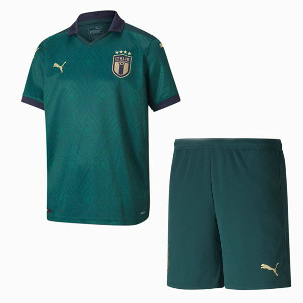 maillot enfants troisième italie 2020 vert