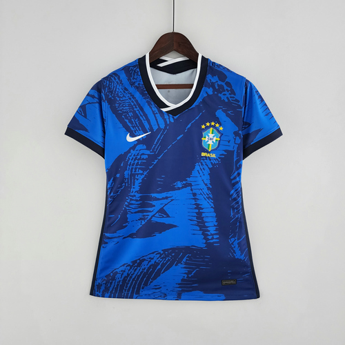 maillot femme bleu classic brésil 2022-2023 pas cher
