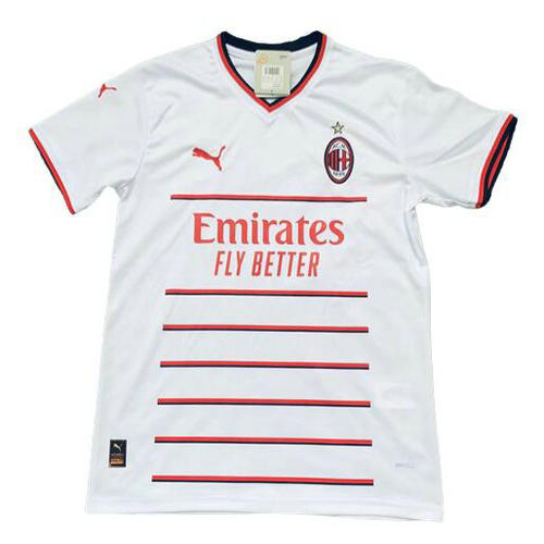 maillot homme blanc 003 champion edition ac milan 2022-2023 pas cher