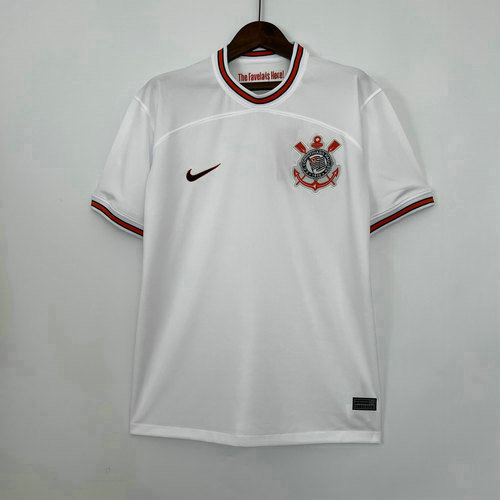 maillot homme blanc corinthians paulista 2023-2024 blanc