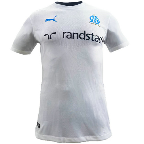 maillot homme blanc player version special om marseille 2022-2023 pas cher