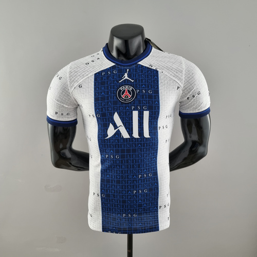 maillot homme bleu blanc player version classic edition psg 2022-2023