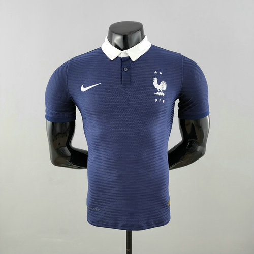 maillot homme bleu classique player version france 2022-2023