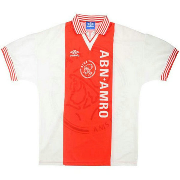 maillot homme domicile ajax amsterdam 1995-1996 rouge