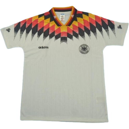 maillot homme domicile allemagne copa mundial 1994 blanc