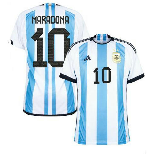 maillot homme domicile argentine 2022 maradona 10
