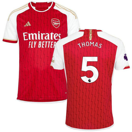 maillot homme domicile arsenal 2023-2024 thomas 5