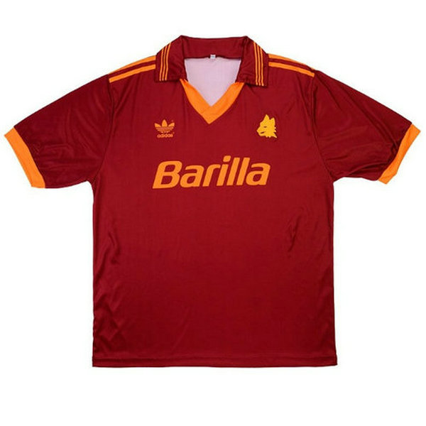 maillot homme domicile as rome 1992-1994 rouge
