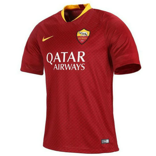 maillot homme domicile as rome 2018-2019 rouge