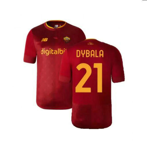maillot homme domicile as rome 2022-2023 dybala 21
