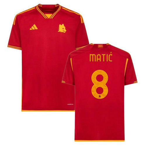 maillot homme domicile as rome 2023-2024 matic 8