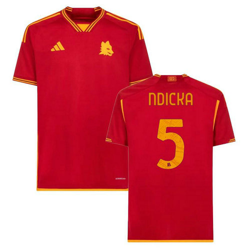 maillot homme domicile as rome 2023-2024 ndicka 5