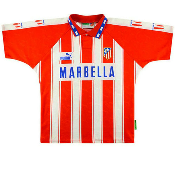 maillot homme domicile atlético de madrid 1994-1995 rouge