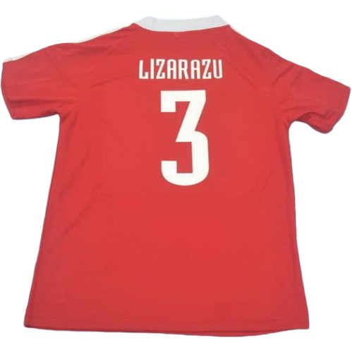 maillot homme domicile bayern munich 2001 lizarazu 3 rouge