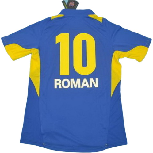 maillot homme domicile boca juniors 2005 roman 10 bleu