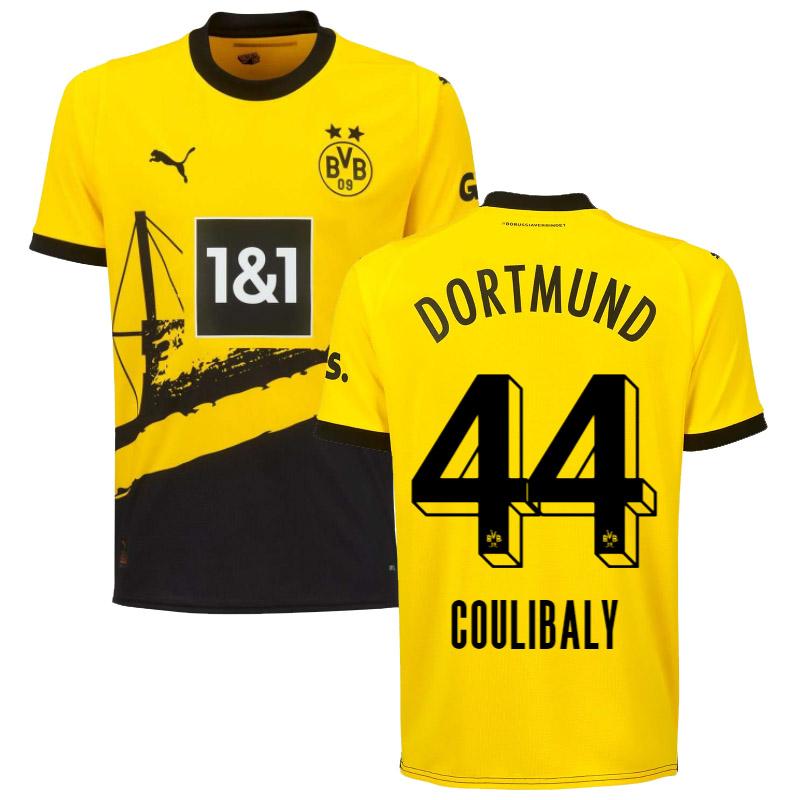 maillot homme domicile borussia dortmund 2023-2024 coulibaly 44