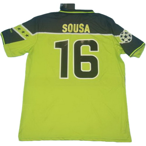 maillot homme domicile borussia dortmund ucl 1996-1997 sousa 16 vert
