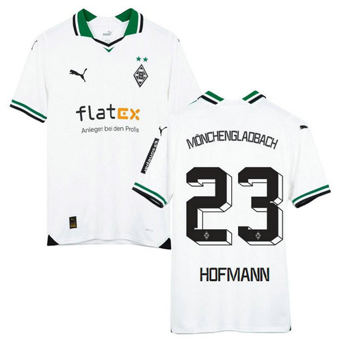 maillot homme domicile borussia mönchengladbach 2023-2024 hofmann 23