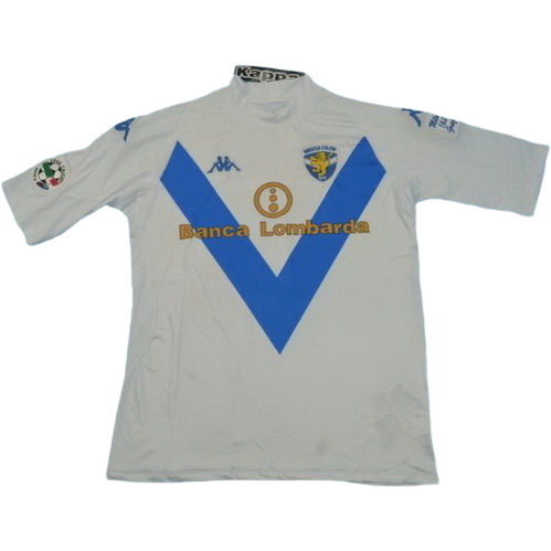 maillot homme domicile brescia calcio lega 2003-2004 blanc