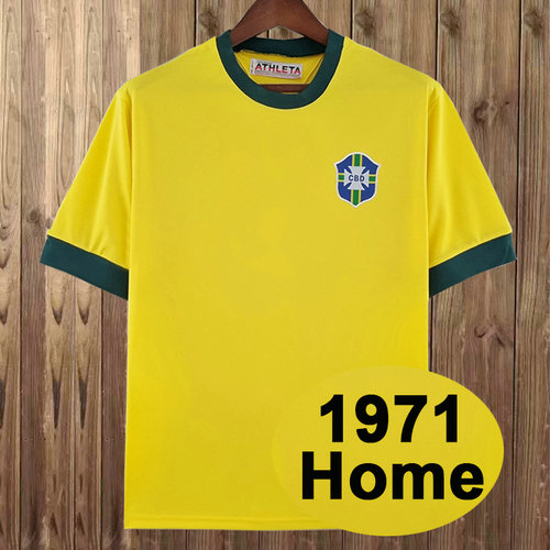 maillot homme domicile brésil 1971