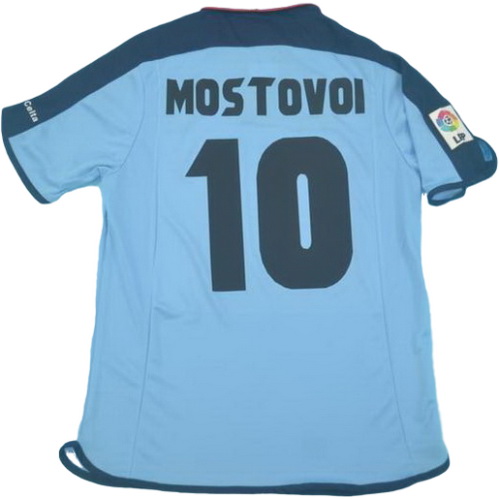 maillot homme domicile celta vigo 2003-2004 mostovoi 10 bleu