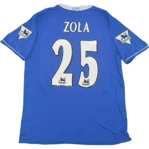 maillot homme domicile chelsea 2003-2005 zola 25 bleu