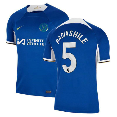 maillot homme domicile chelsea 2023-2024 badiashile 5