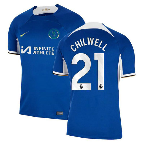 maillot homme domicile chelsea 2023-2024 chilwell 21
