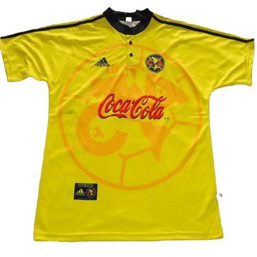 maillot homme domicile club américa 1999-2000 jaune