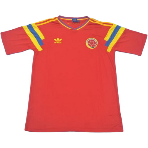 maillot homme domicile colombie 1990 rouge