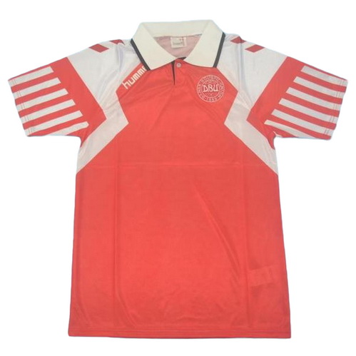 maillot homme domicile danemark 1992 rouge