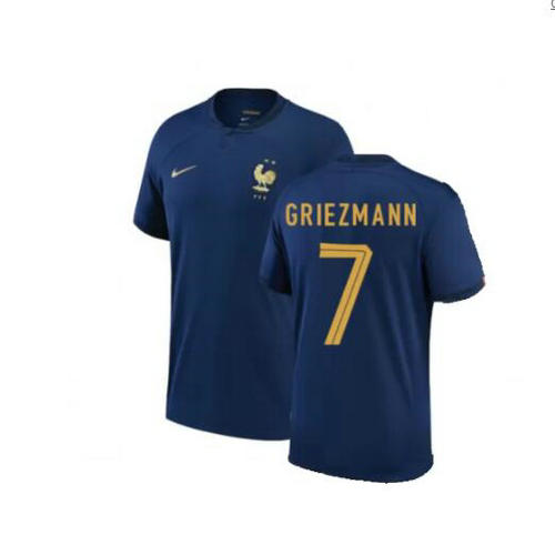 maillot homme domicile france 2022 griezmann 7