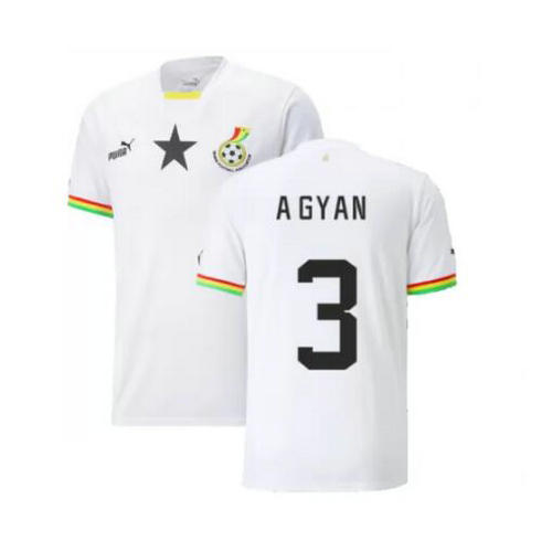 maillot homme domicile ghana 2022 a gyan 3