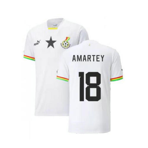 maillot homme domicile ghana 2022 amartey 18