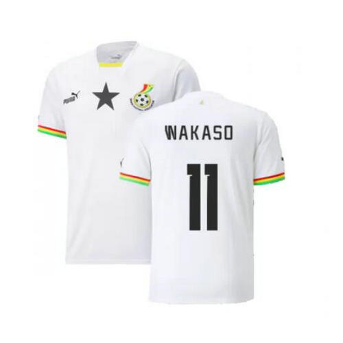 maillot homme domicile ghana 2022 wakaso 11