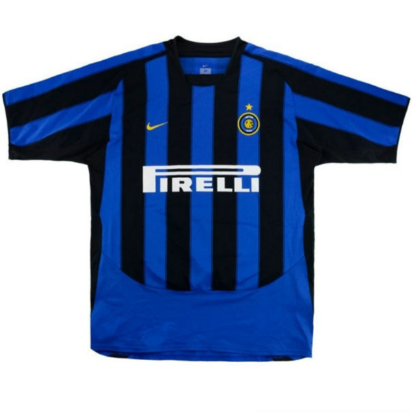 maillot homme domicile inter milan 2003-2004 bleu