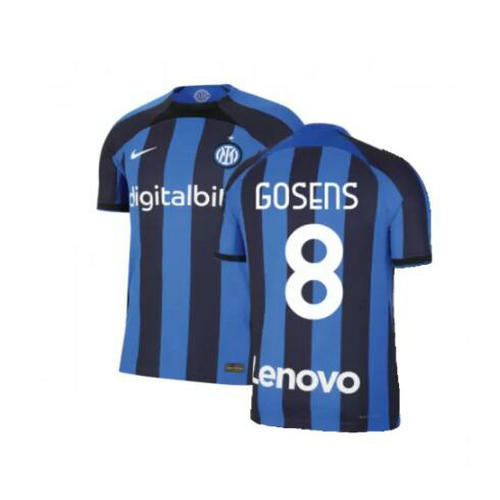 maillot homme domicile inter milan 2022-2023 gosens 8